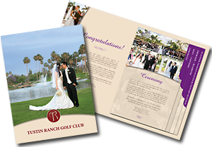 Tustin Ranch Golf Club Wessing Services Brochure/Folder